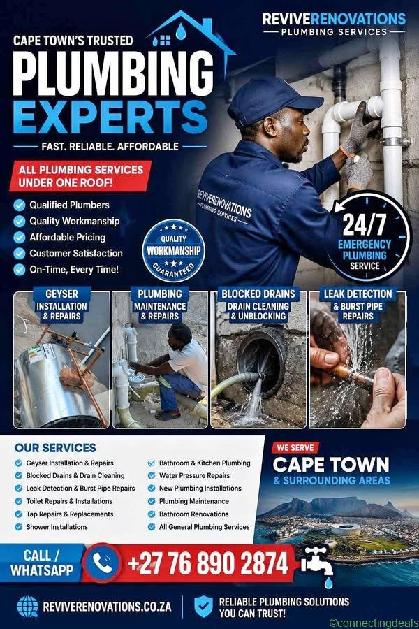 Plumbing maintenance
