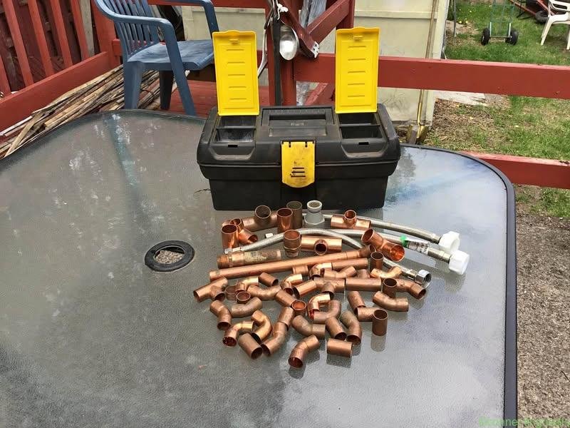 Plumbing. Parts
