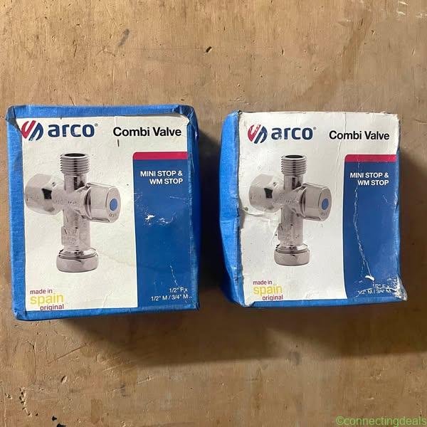 Plumbing Stop Valves x 2