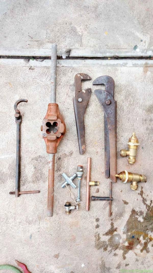 Plumbing tools…