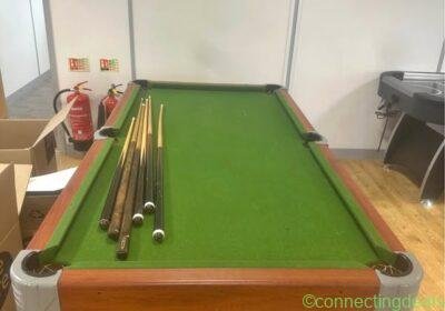 Pool table in London