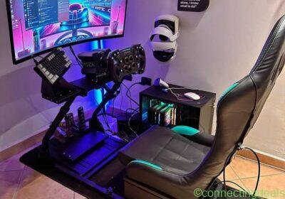 Postazione Sim Racing Nacon in Milan