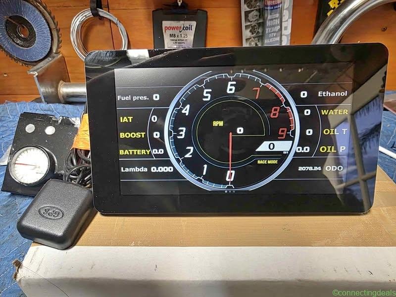 Powertune dash with GPS