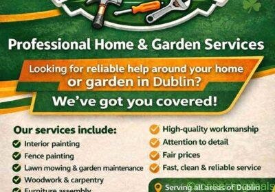 Free ad: Professional handyman available in Dublin. Professional handyman available in Dublin