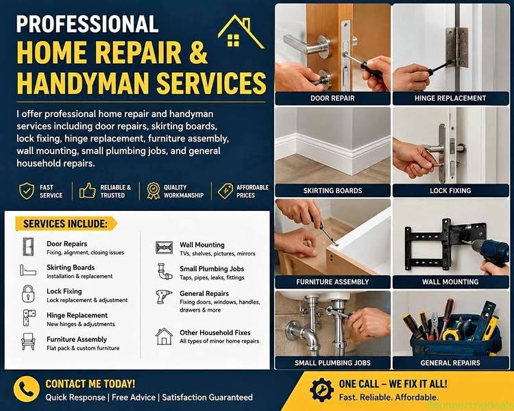 Professional Home Repair & Handyman Services