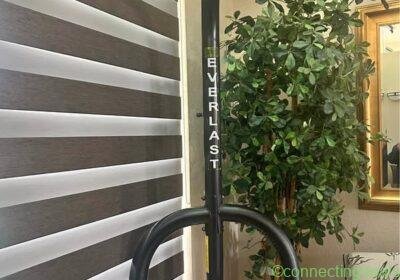 Punching bags stand in Miami