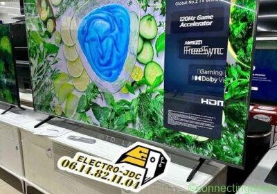 QLED REAL 4K HDR 120 HZ FLUIDITÉ TCL GOOGLE TV in Casablanca