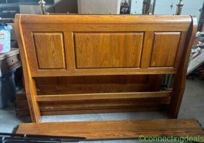 Queen sleigh bed in Charlotte
