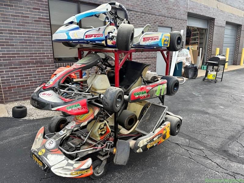 Racing go karts