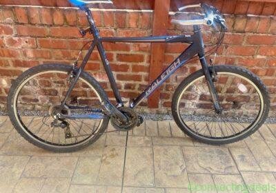 Free ad: Raleigh Mountain Bike - Hybrid Bicycle Black and in Liverpool. Raleigh Mountain Bike - Hybrid Bicycle Black and in Liverpool