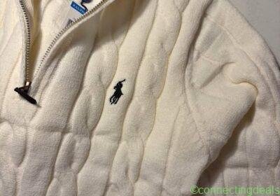 Free ad: Ralph Lauren Knitted Quarterzip (White) in Manila. Ralph Lauren Knitted Quarterzip (White) in Manila