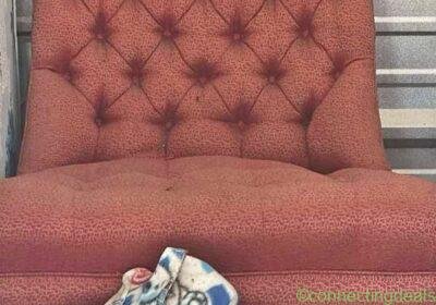 Red chair in Charlotte