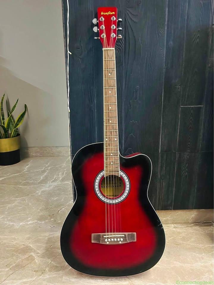 Red Guitar – Hardly Used, Excellent Condition* 🎸
