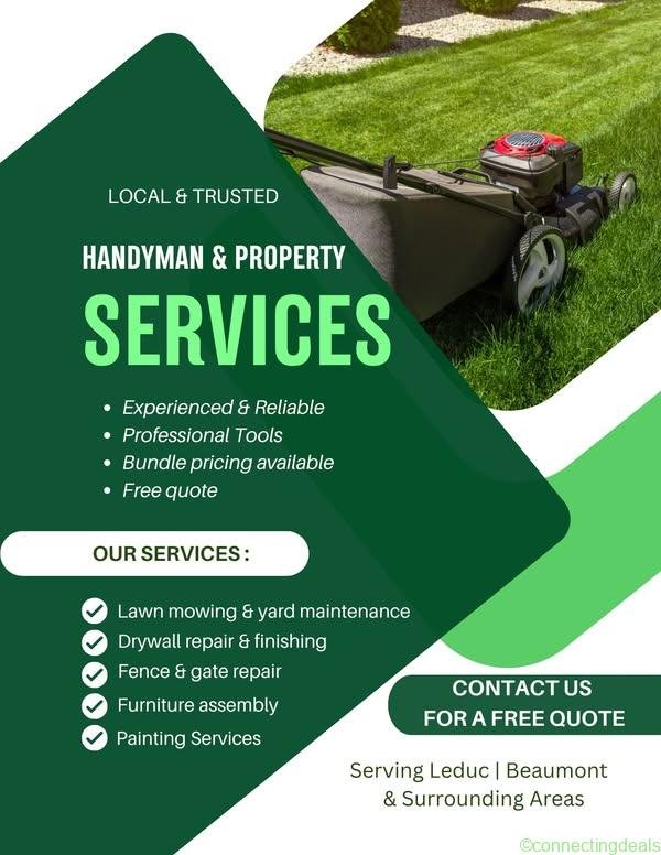 Reliable Handyman & Property Services – Leduc &