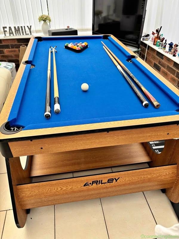 Riley 6×3 pool table