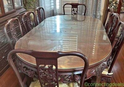 Free ad: Rosewood Dining Set in San Diego. Rosewood Dining Set in San Diego