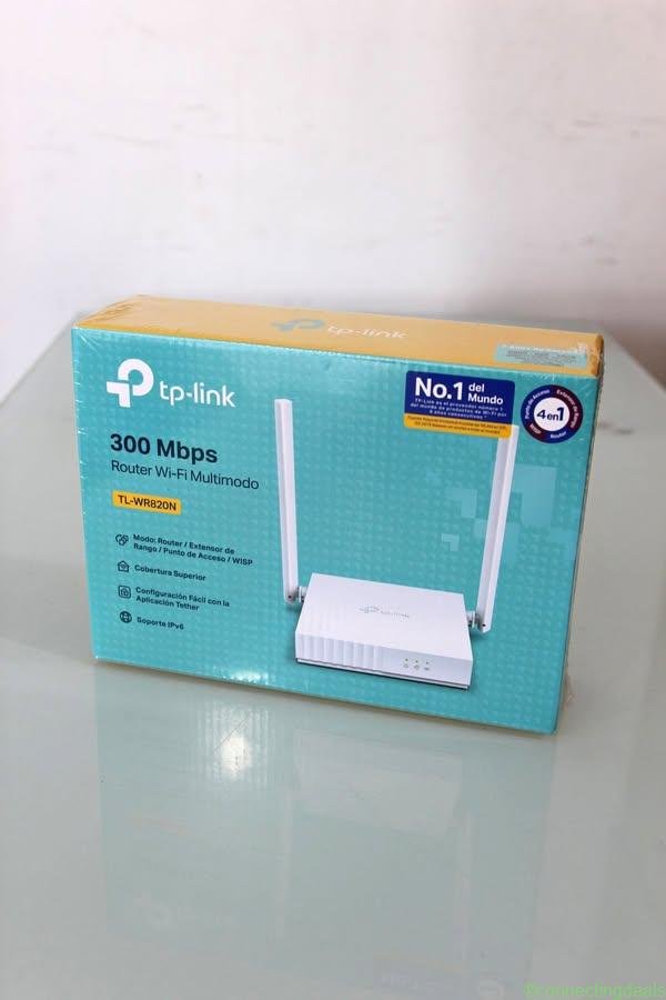 ROUTER TP-LINK TL-WR820N WIFI 300Mbps 2 ANTENAS