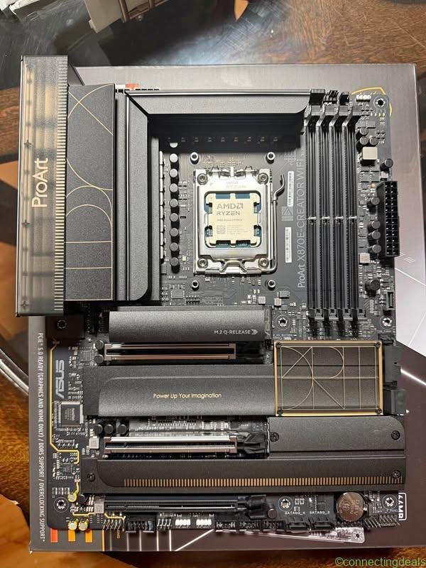 Ryzen 9 9950X + ASUS ProArt X870E-CREATOR WIFI —