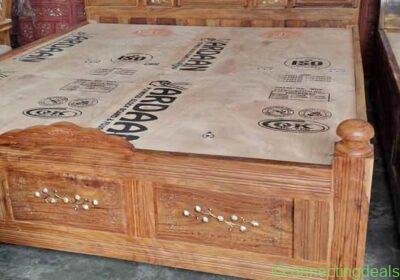 Free ad: Sagwaan bed king furniture in Varanasi. Sagwaan bed king furniture in Varanasi