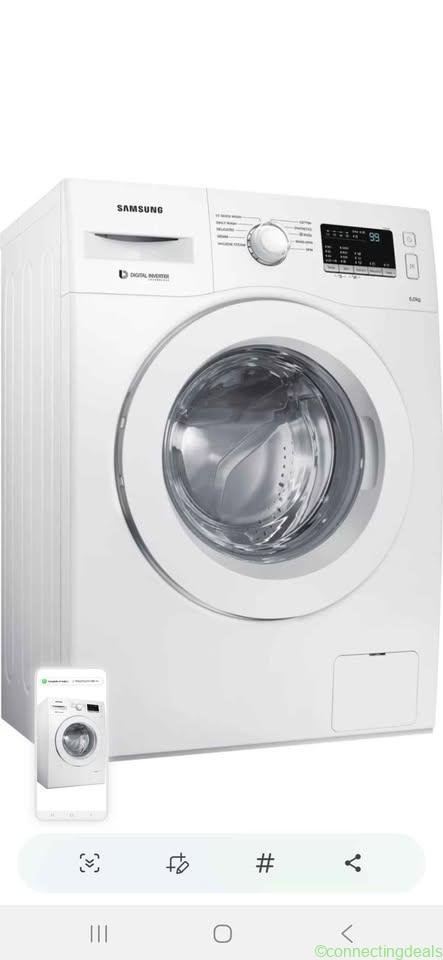 Samsung 6 kg automatically new not used pes