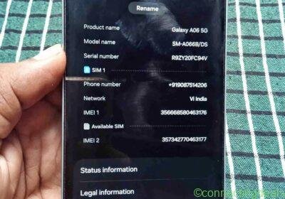Free ad: Samsung a06...5g in Rajapalayam. Samsung a06...5g in Rajapalayam