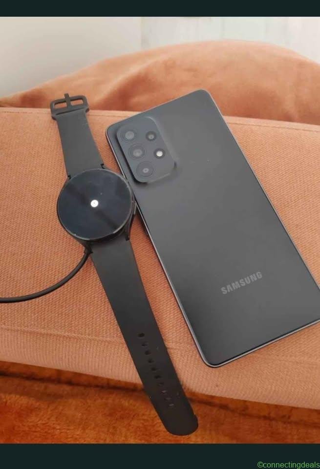 Samsung A53 Android +Smartwatch 4
