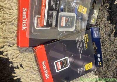Sandisk 128Gb Extreme Pro UHS-I SDXC SDKORT in Copenhagen