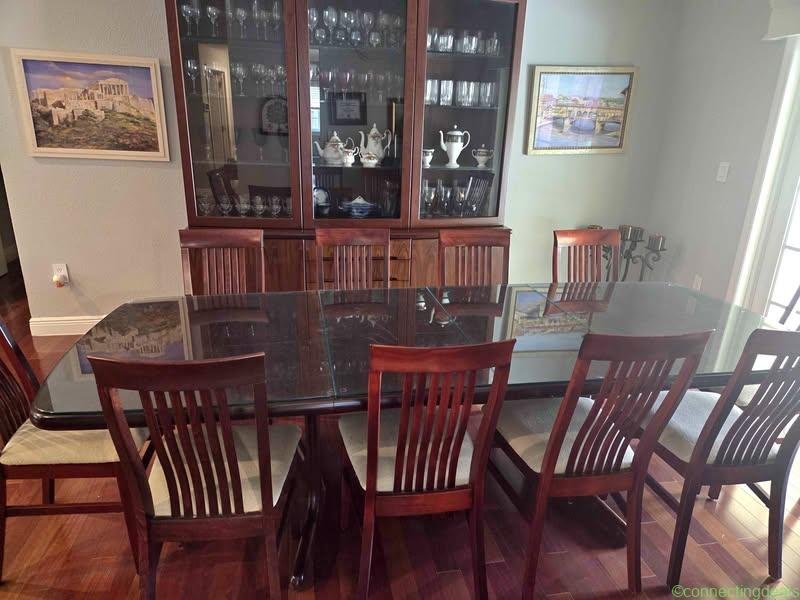 SCANDANAVIAN ROSEWOOD DINING SET