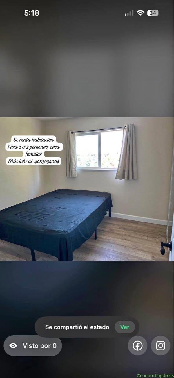 Se renta habitación