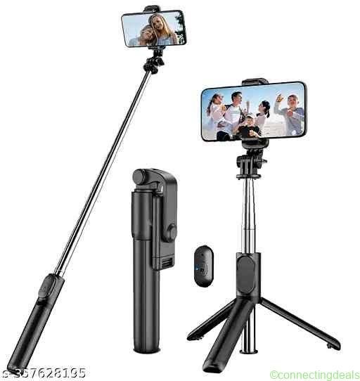 Selfie Stick Tripod with Detachable Wireless