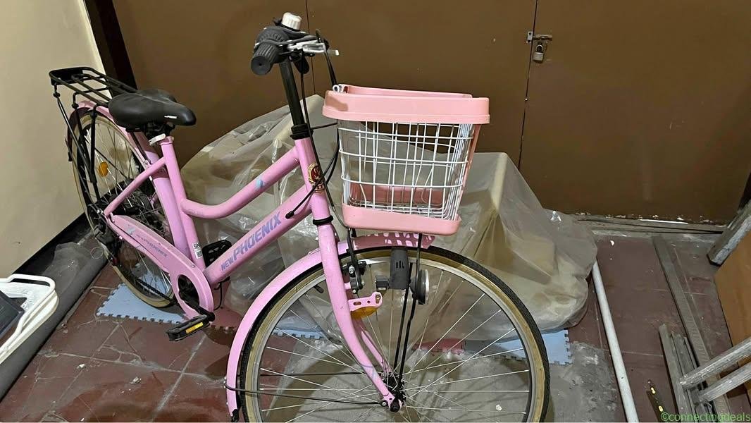Sepeda Mini Perempuan Keranjang CTB Ukuran 26
