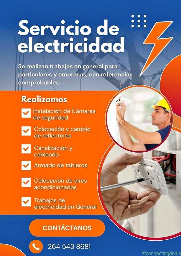 Servicio de electricidad!