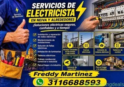 Free ad: SERVICIOS DE ELECTRICISTA in Medellín. SERVICIOS DE ELECTRICISTA in Medellín