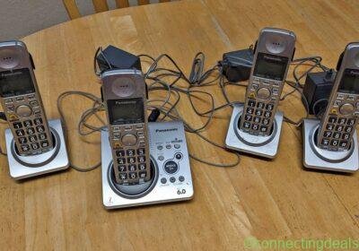 Set of 4 Panasonic cordless phones in Arlington