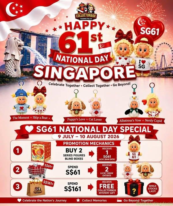 SG 61 national day special pair of two