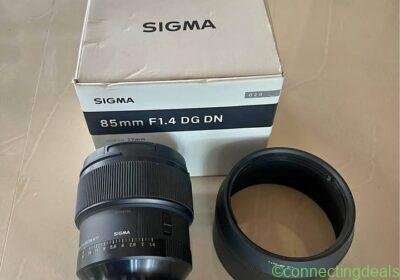 Free ad: Sigma 85mm F1.4 DG DN lense with box in Kannur. Sigma 85mm F1.4 DG DN lense with box in Kannur