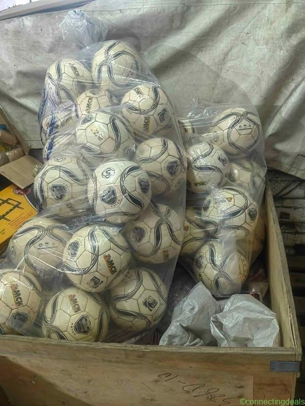 Size 5 Soccer balls Leather