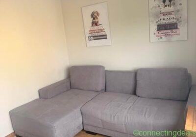 Free ad: Sofa bed with storage in Sheffield. Sofa bed with storage in Sheffield