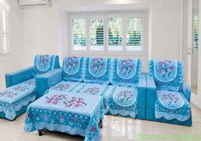 SOFA COVER Fabric: Polyester in Delhi