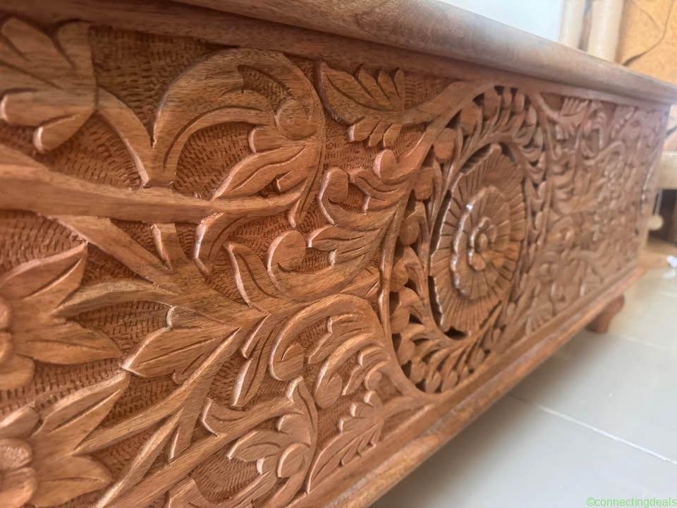 Solid Mango Wood Chest from Lucky Furniture
