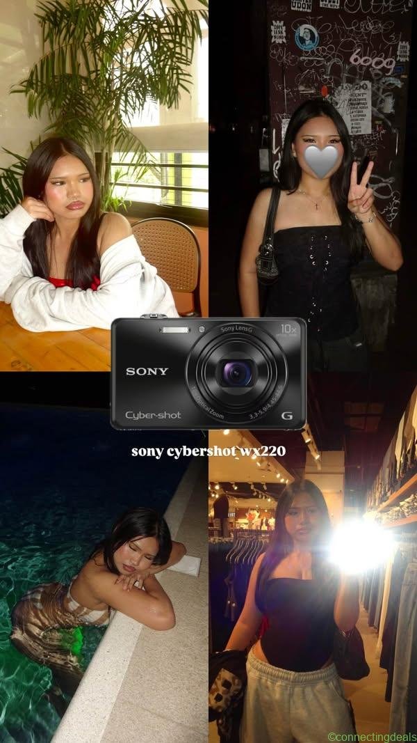 Sony Cybershot WX220 ⭐️ G7X DUPE