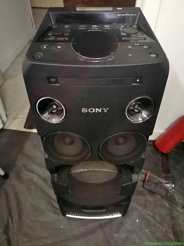 Sony MHC-V7D Black Bluetooth Karaoke speaker