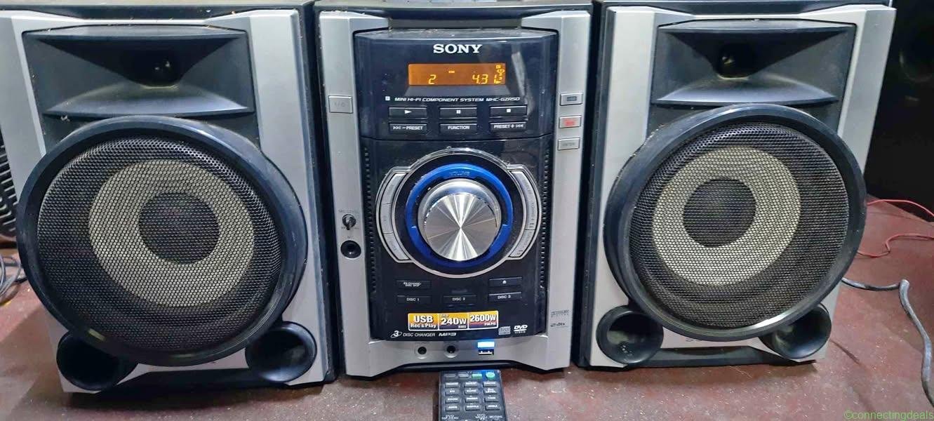 Sony music system with remote All working