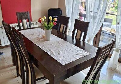 Free ad: Stół + 8 krzeseł in Warsaw. Stół + 8 krzeseł in Warsaw
