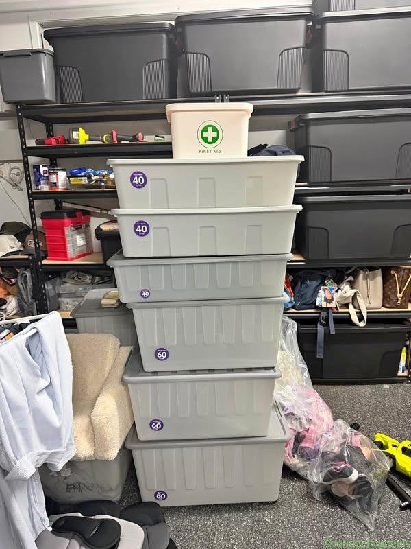 Storage tubs