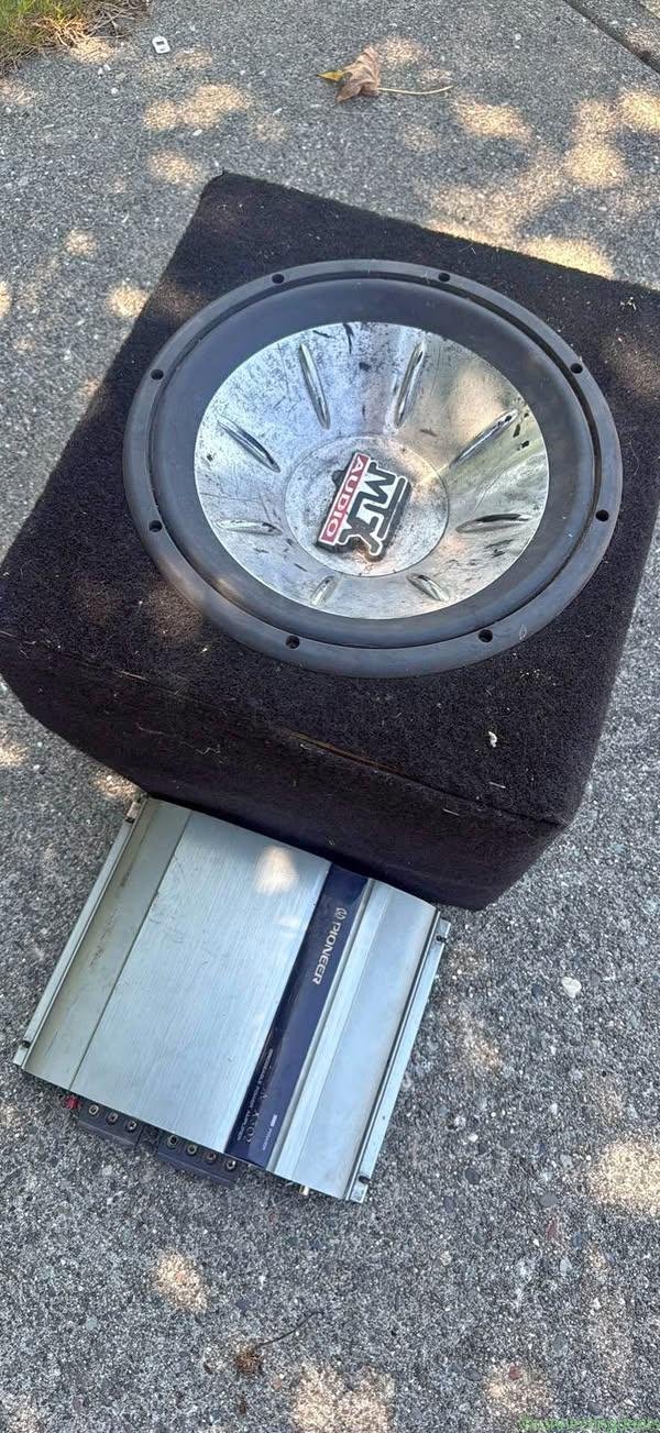 Sub and amp