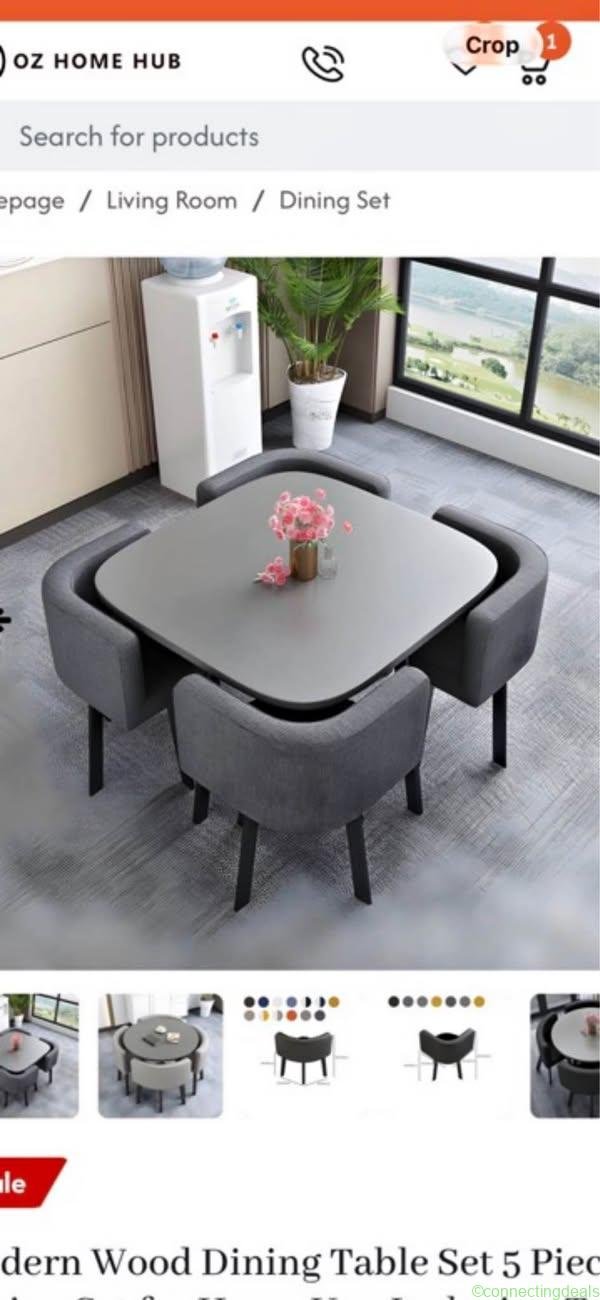 Table and chairs