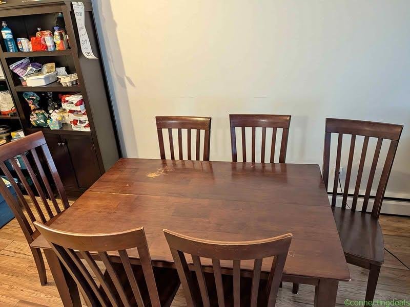 Table and chairs