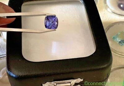 Tanzanite naturale 1,4 ct in Rome