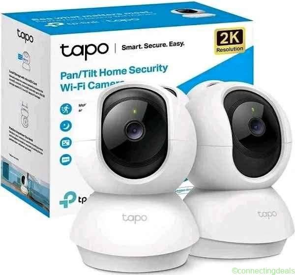 Tapo C210 (Pack of 2) – 2K Pan/Tilt Smart Wi-Fi